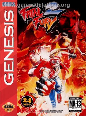 Cover Fatal Fury 2 for Genesis - Mega Drive